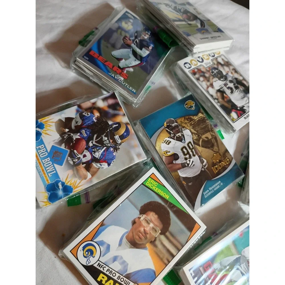 NFL MLB Trading Card Lot Topps Score Upper Deck Bulk 100 plus